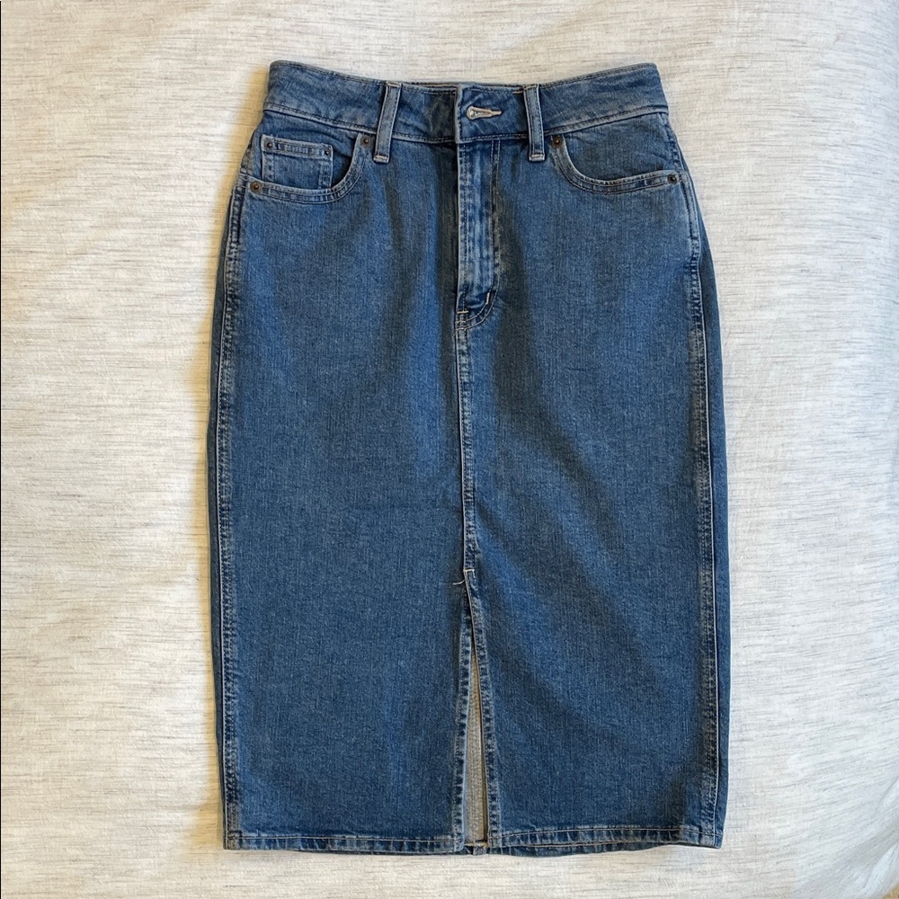 Gap denim skirt